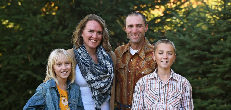 The Ziola family picture.