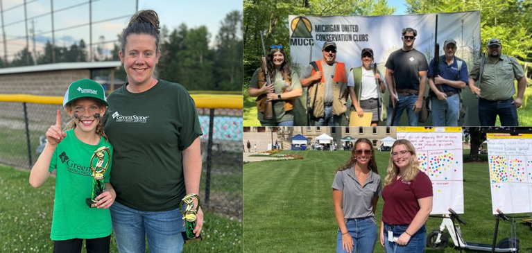 Collage of outreach events
