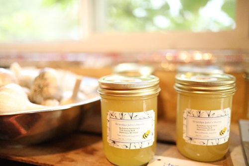 farm fresh honey from sullivan family farm